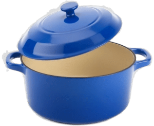 Chasseur casserole pot - round cast iron cookware