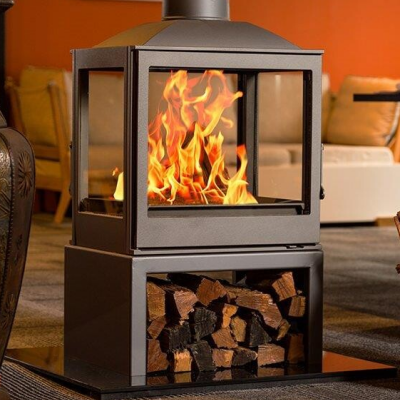 Glass Fireplaces Guide One Sided Side Glass and Double Sided Options