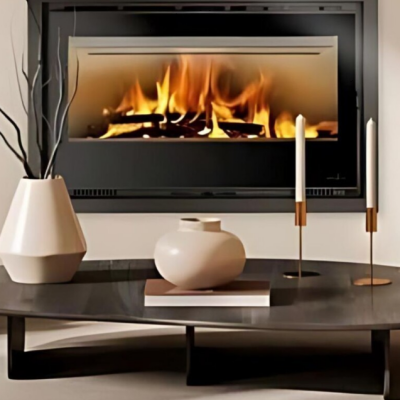 Freestanding vs Built-In Fireplace