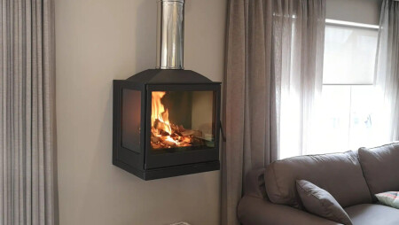 Side Glass Fireplaces Side Glass Fireplaces