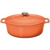 Chasseur Casserole Oval 29 - Tangerine
