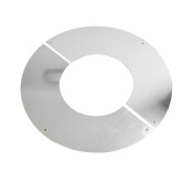 180mm Rosette Ceiling Plate (190) - Half Moon