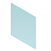 10mm Glass Baseplate - (750 x 670mm)