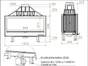L11 Vulcan LR Side Glass (Built in)