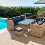 Versano Patio Lounge Set (Light)