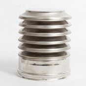 230mm Slimline Storm End Piece (Double Skin)