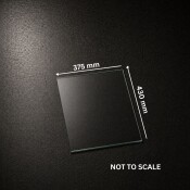 Spare Glass (375mm x 430mm) - Nero Lux