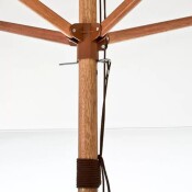 2.5m Square Ecru Tokai Parasol (Excl Base 42kg)