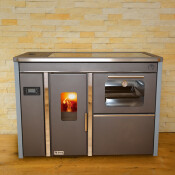 Bosphorus Pellet Cooking Hydronic Stove (Grey)