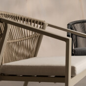 Coastal Weave Dining Chair (Anthracite)