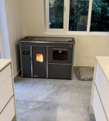 Bosphorus Pellet Cooking Hydronic Stove (Grey)