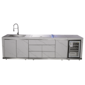 Rockbeam Icelandic white Low-Top Kitchen