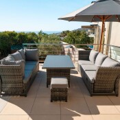 Versano Patio Lounge Set (Dark Grey)