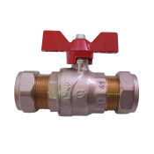 EVOL VALVE 22MMX22MM STRAIGHT RED BUTT