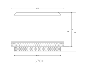 Apollo Smokeless Fire Pit (Includes FREE carry bag)