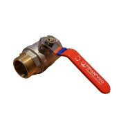 Brass Ball Valve Long Handle - 1-1/4