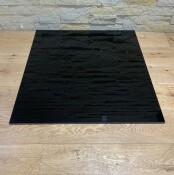 10mm Glass Baseplate - (850 x 750mm) Black