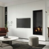 Pureview Skyline Gas Fireplace (Incl. Remote)