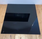 10mm Glass Baseplate - (750 x 670mm) Black