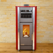Crystal Pellet Stove (Red)