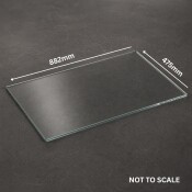 Spare Glass for Merida IT 100K - (882mm  x 475mm)