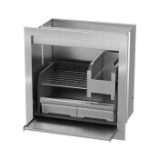 Pyro Full Wood Braai Stainless Steel 800mm