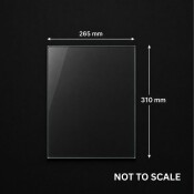 Spare Glass (265mm x 310mm) - Bora / Bora Lux / Nero