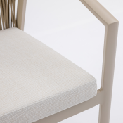 Coastal Weave Dining Chair (Beige)
