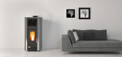 Crystal Pellet Stove (Red)