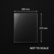 Spare Glass (260mm x 270mm) - Deluxe LG