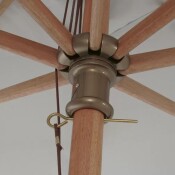 3m Round Ecru Montague Parasol (Excl Base 42kg)