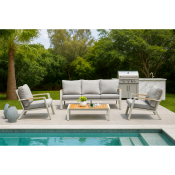 Salerno Rope & Teak Fusion Set