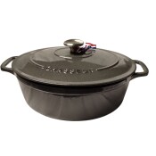 Chasseur Casserole Oval 29 - Galaxy Grey