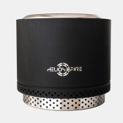 Eros Black -  Smokeless Fire Pit (Includes FREE carry bag)