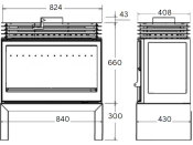 L91 LR Titan FS - Side Glass