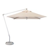 2.5m Square Ecru Cantilever Brittania Parasol (Incl Base 75kg)