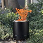 Pollux  Black Smokeless Fire Pit