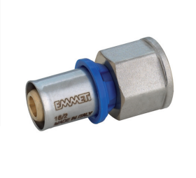 Female Straight Press Connector