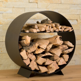OH Round Wood Storage (with stand)