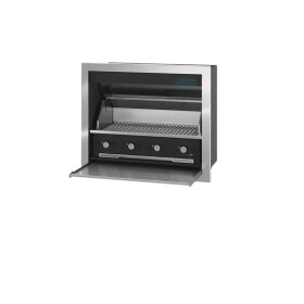 Gas Insert Braai 3CR12 Steel 800mm (No Cooker Dome)
