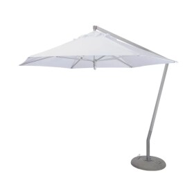 3m Round Ecru Cantilever Brittania Parasol (Incl Base 75kg)