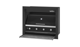 Gas Insert Braai 3CR12 Steel 1000mm (Includes Cooker Dome)