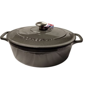 Chasseur Casserole Oval 29 - Galaxy Grey