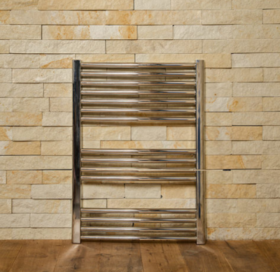 Heated Chrome Towel Rack