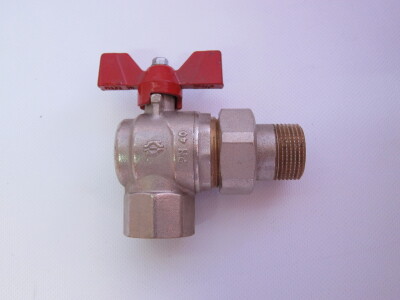 Angle Ball Valve Male with Male Union