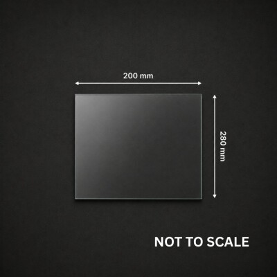 Spare Glass (200mm x 280mm) - Mega Max