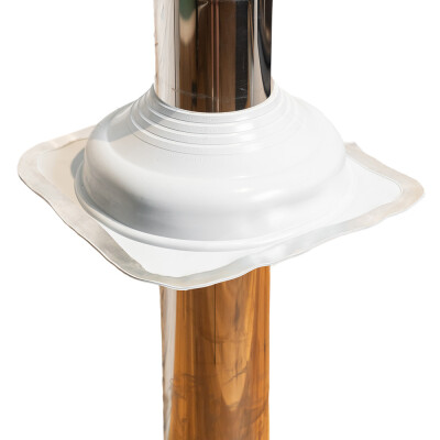 SM Flat Roof Flashing (EPDM) 160-220mm Base: 365mm*365mm (YS41)