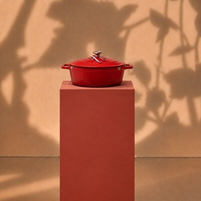 Chasseur SHELDON Casserole Oval 24 - Chilli Red