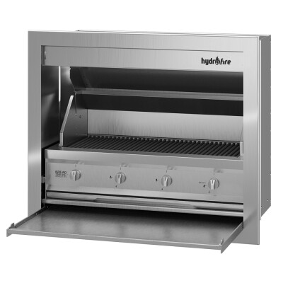 Gas Insert Braai Stainless Steel 1000mm(No Cooker Dome)