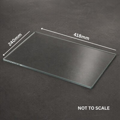 Spare Glass Verta Side (240mm x 418mm x 4mm)